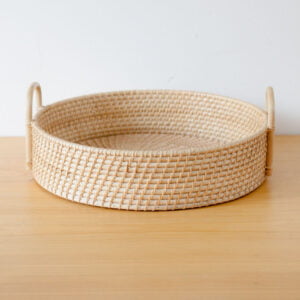 Rattan - Melati Rattan Tray Round Natural