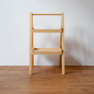 Wood - Ladder 2 Shelf Natural 5 2 furniture rak ladder shelf natural