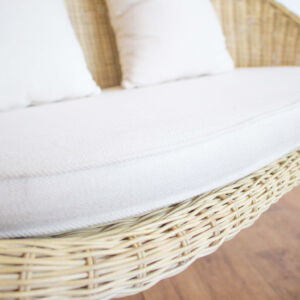 3 furniture kursi kagumi chair 2 seater white