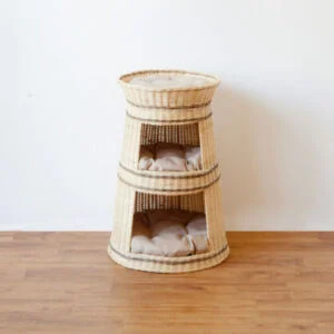 Rattan - 3 Level Pet House