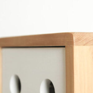 Wood - Squarebob Natural White 4 4 Aksesoris Squarebob Tissue Box Natural White uwitan