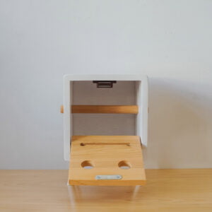 Wood - Squarebob White Natural 4 4 aksesoris squarebob white natural