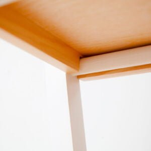 5 furniture rak ladder shelf white natural