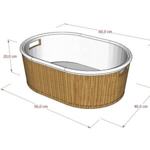 7 furniture aksesoris oval basket