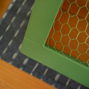 Wood - Vintage Bread Box Green Natural 4 CHO03333 scaled 1