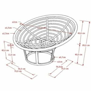 Rattan - Papasan Chair 6 Detail Furniture Papasan Uwitan 513x420 1