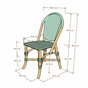 Rattan - Sintesa Bistro Chair 5 Furniture Sintesa Bistro Chair Uwitan 513x420 1