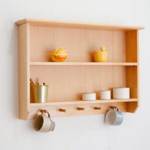 Wood - Natural Panel Wall Shelf 2 IMG 5219