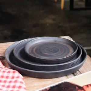 Ceramic - Deep Plate Blacky