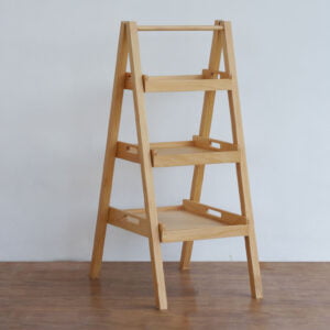 Wood - Ladder 3 Shelf Natural
