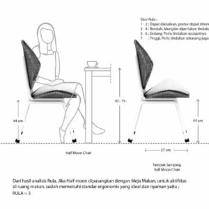 Rattan - Half Moon Rattan Chair White 6 Rula Furniture Half Moon Uwitan 1 1