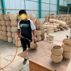 Rattan - Pear Basket Medium 9 imageedit 5 6078661284