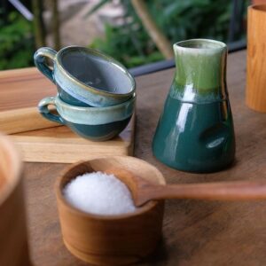 Ceramic - Teko Cerut With Cup Set 6 unknown 140566584 323928335595878 8893385574823178835 n