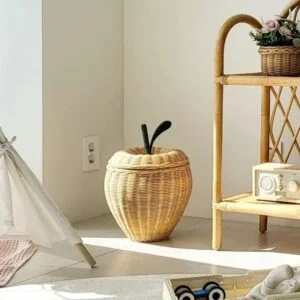 Rattan – Apple Basket Medium