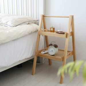 Wood - Ladder 2 Shelf Natural