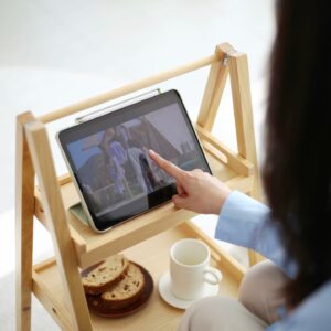 Wood - Ladder 2 Shelf Natural 14 unknown 334315177 1259409721596346 3679184800536329919 n